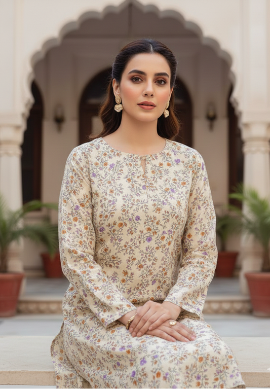 2 PC Khaddar (25 016)