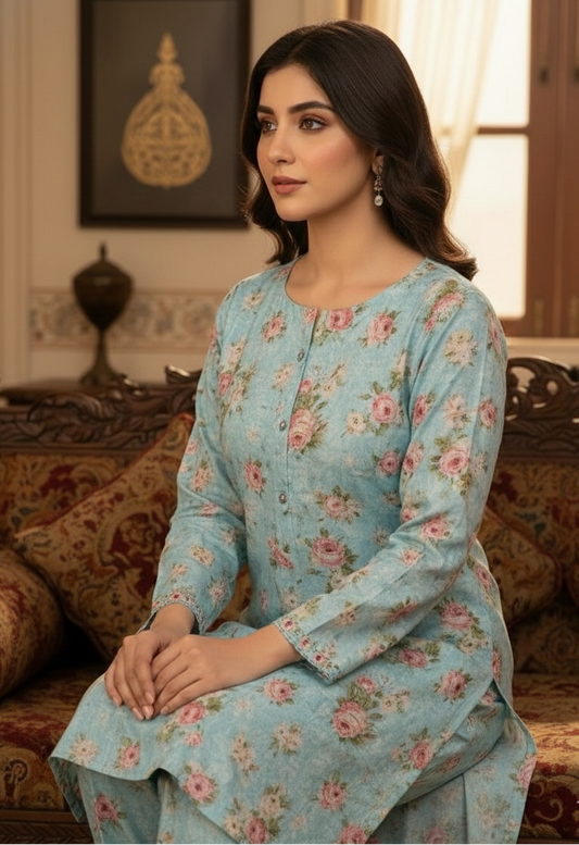 2 PC Khaddar (25 015)