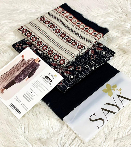 ORIGINAL BRAND SAYA 3PC KHADDAR (001)