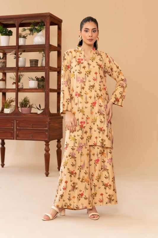 2 Pc Digital Print Dhanak(25 04)