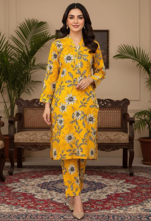 2 PC Khaddar (25 017)