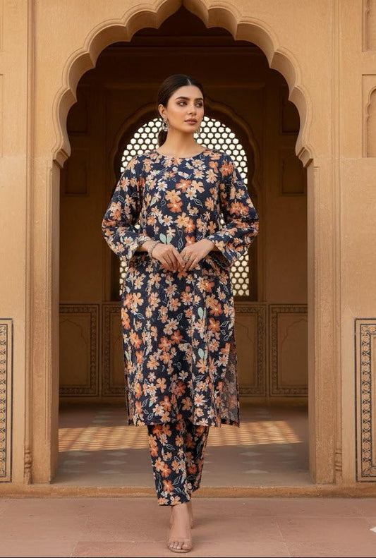 2 PC Khaddar (25 019)